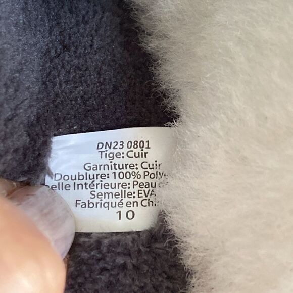 NEW! Nukbuuk Spencer Men’s Leather & Sheepskin Slippers - Picture 10 of 12